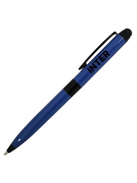Penna touch azzurra con particolare nero Inter